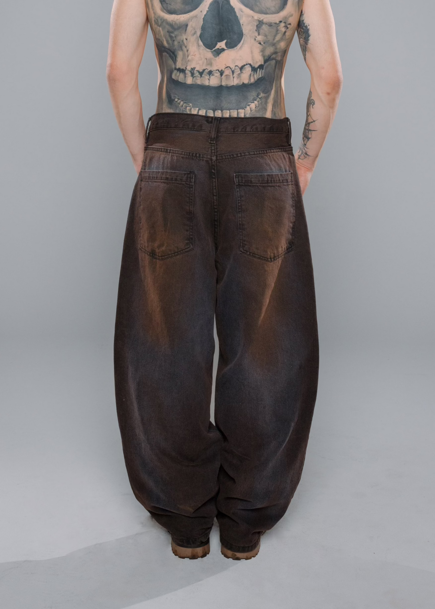 RUST WIDE PANTS 01