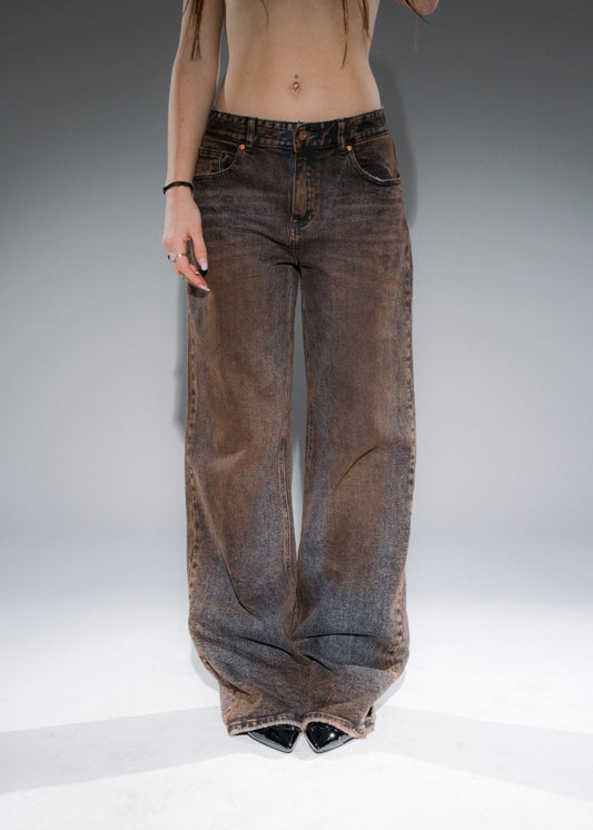 RUST WIDE PANTS 02