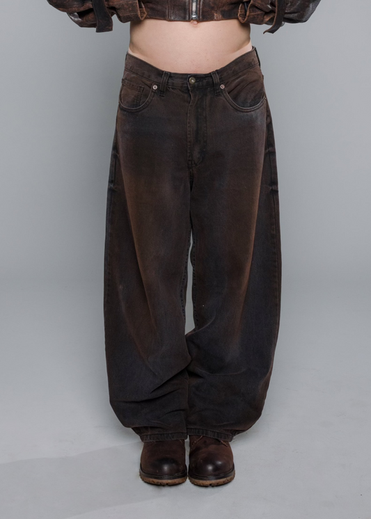 RUST WIDE PANTS 01