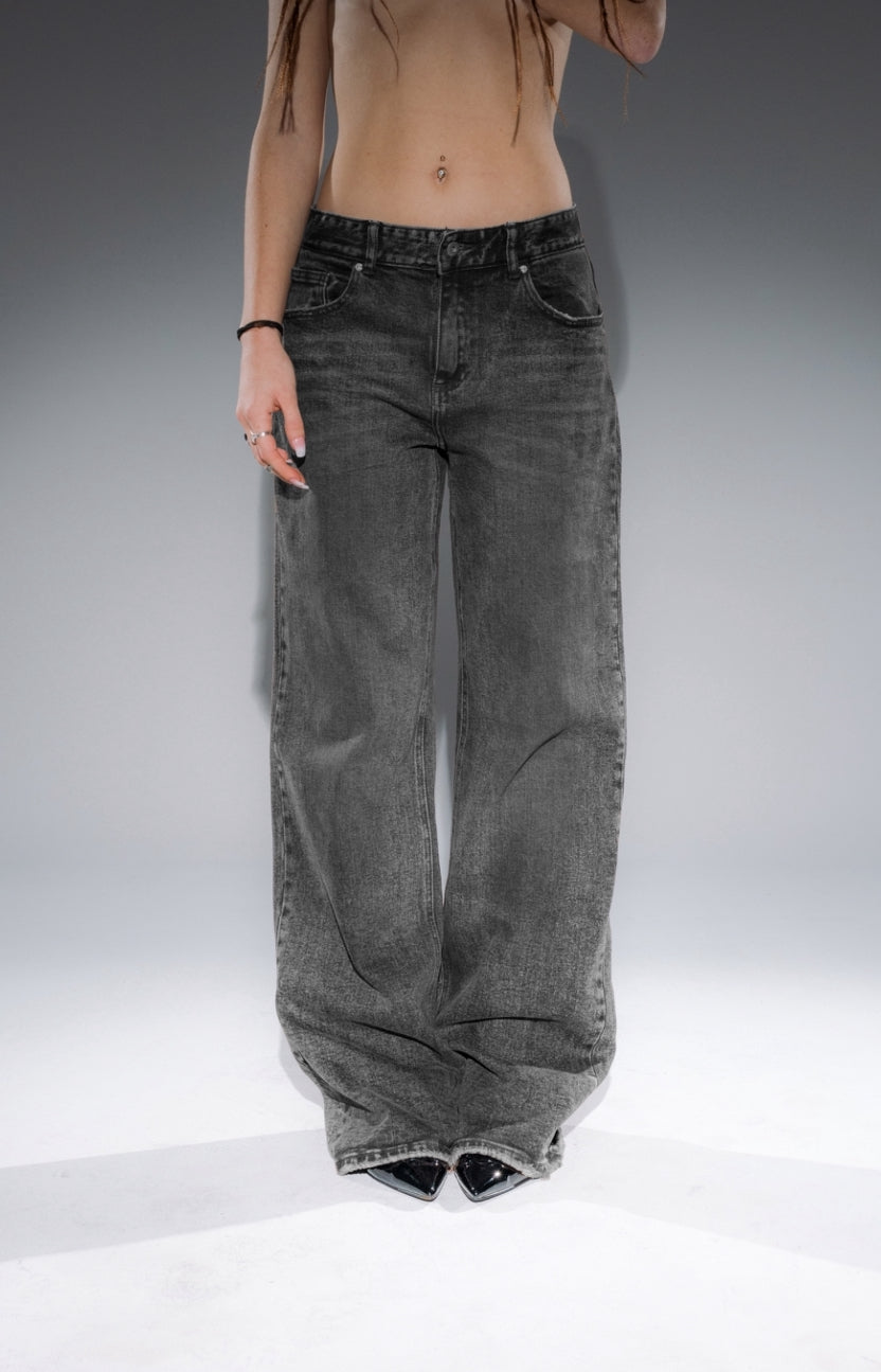 BLACK WIDE PANTS 04