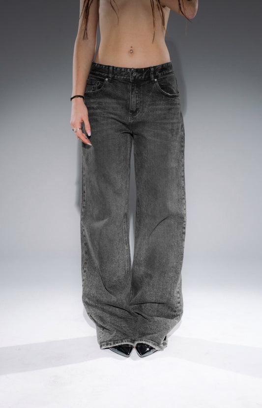 BLACK WIDE PANTS 04
